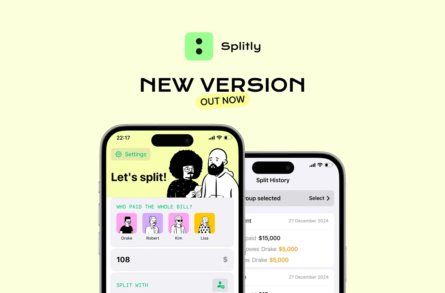 Splitly: Tính năng Trả hộ đã có mặt thumbnail