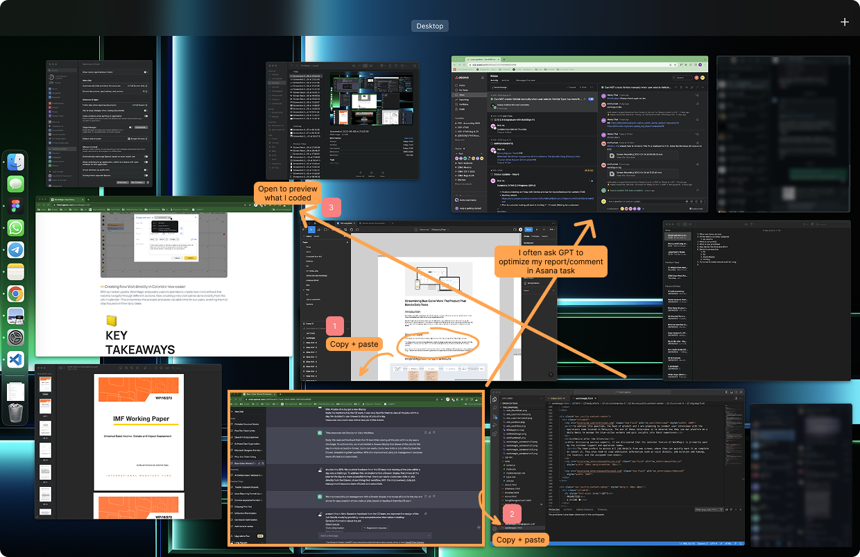 Multitasking Workflow