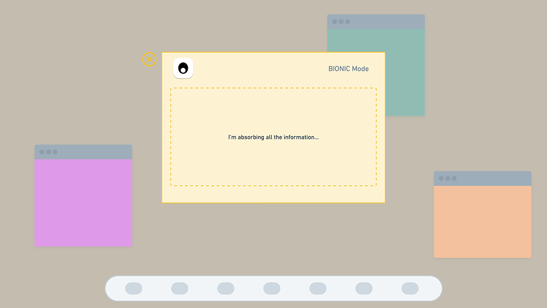 BIONIC Mode Wireframe 3